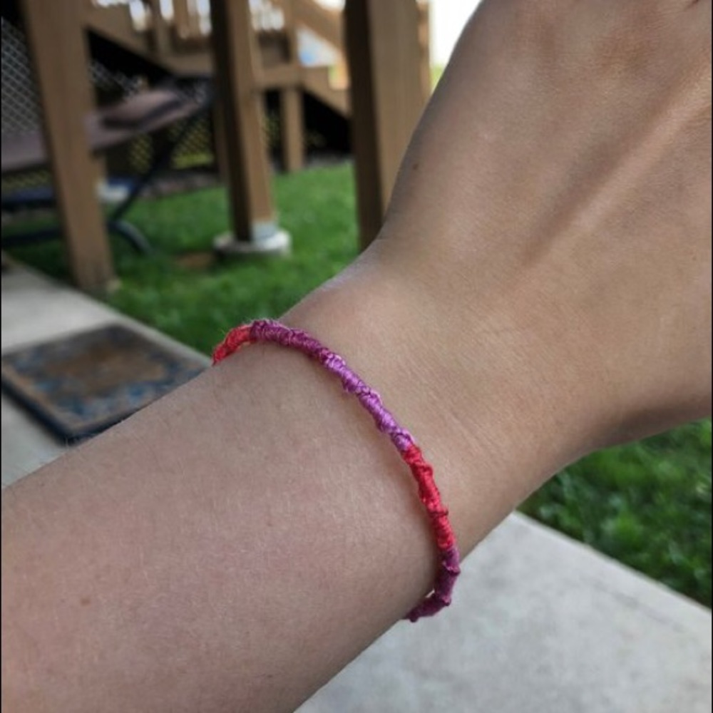 CUSTOM Chinese Staircase Friendship Bracelets